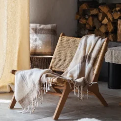 Plaid tartan Ecossais effet mohair