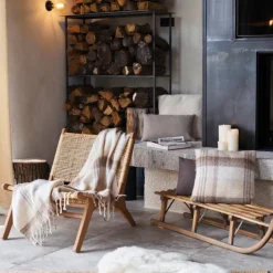 Plaid tartan Ecossais effet mohair