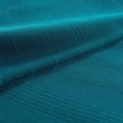 Plaid uni en polycoton pour canapé ou lit