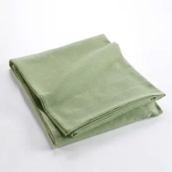 Plaid uni en polycoton pour canapé ou lit