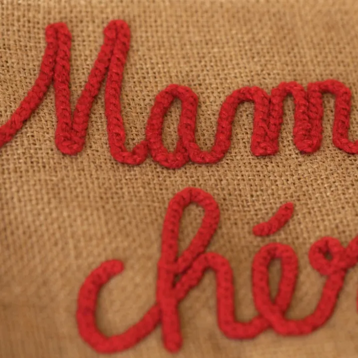 Pochette Jute "Mamie chérie"