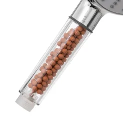 Pommeau de douche billes filtrantes