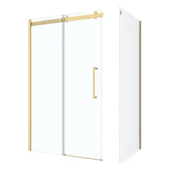 Porte de douche coulissante en verre trempé