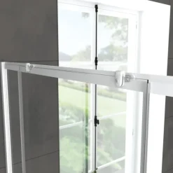 Porte de douche coulissante en verre trempé