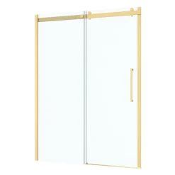Porte de douche coulissante en verre trempé