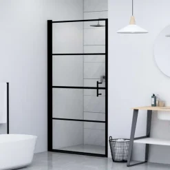 Porte de douche en verre trempé