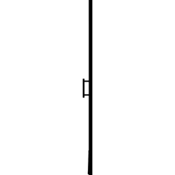 Porte de douche en verre trempé