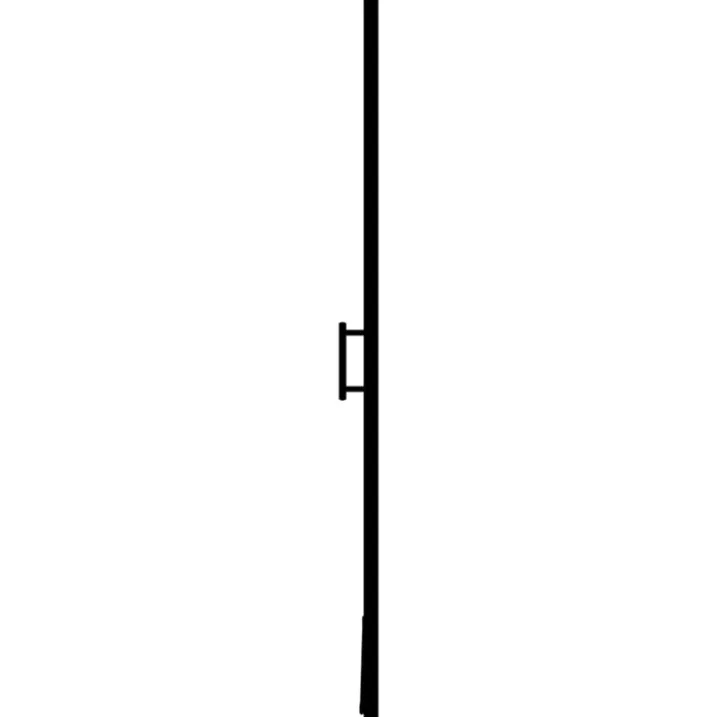 Porte de douche en verre trempé