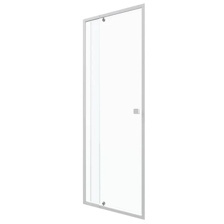 Porte de douche pivotante en verre trempé