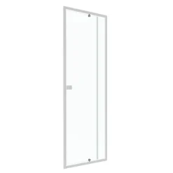 Porte de douche pivotante minimaliste extensible