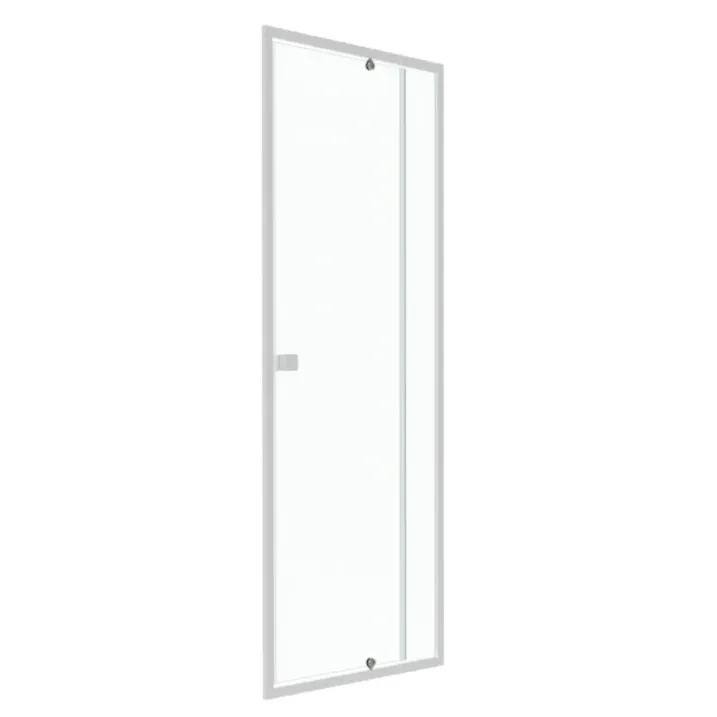 Porte de douche pivotante minimaliste extensible
