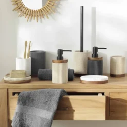 Porte-savon en acacia