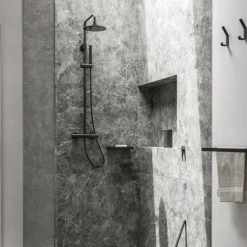 Porte-serviettes double mural