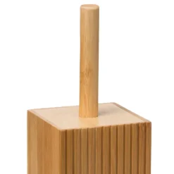 Pot et brosse wc en bambou