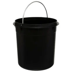 Poubelle de salle de bain avec frein de chute