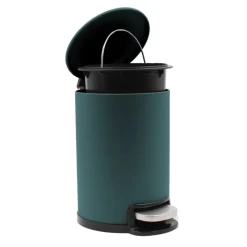 Poubelle de salle de bain métal mat