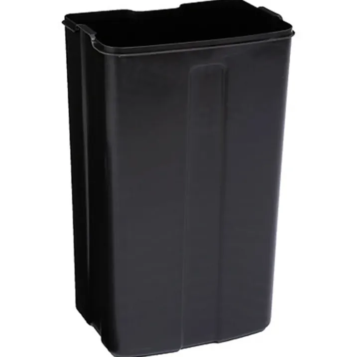 Poubelle en métal bac amovible 30 L
