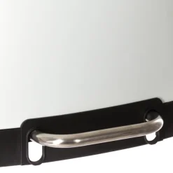 Poubelle en métal bac amovible 30 L