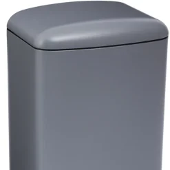 Poubelle en métal bac amovible 30 L