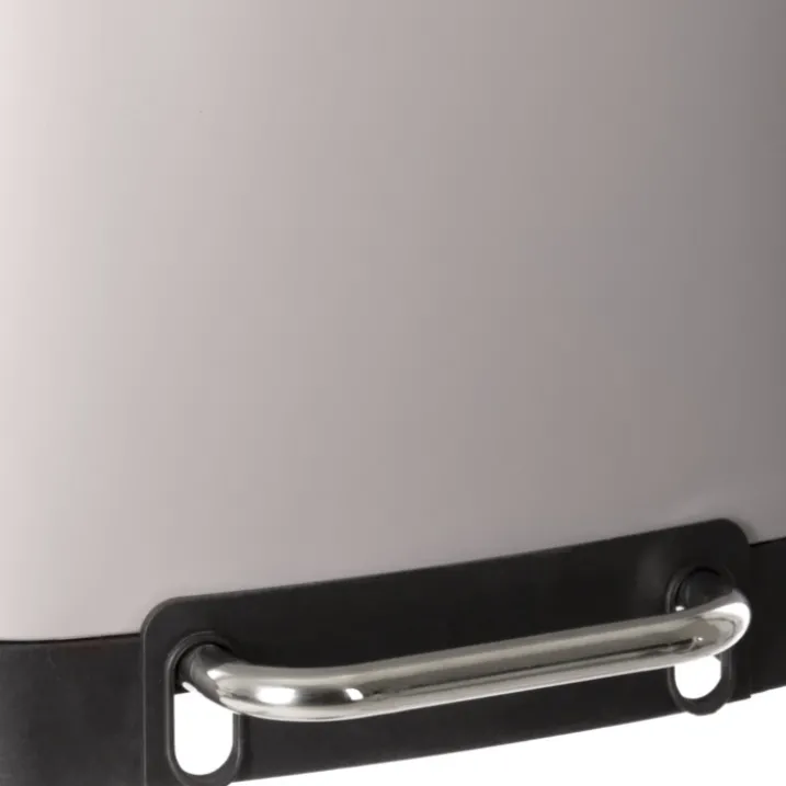 Poubelle en métal bac amovible 30 L