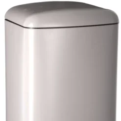 Poubelle en métal bac amovible 30 L