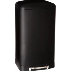 Poubelle en métal bac amovible 30 L
