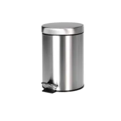 Poubelle à pédale en inox