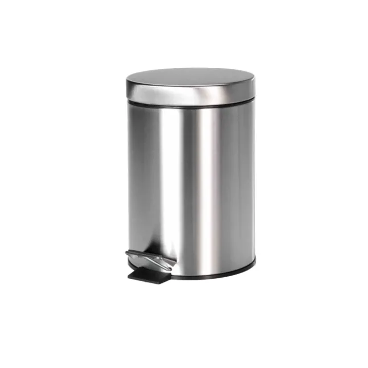 Poubelle à pédale en inox
