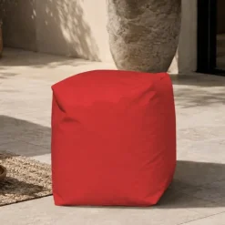 Pouf extérieur cube
