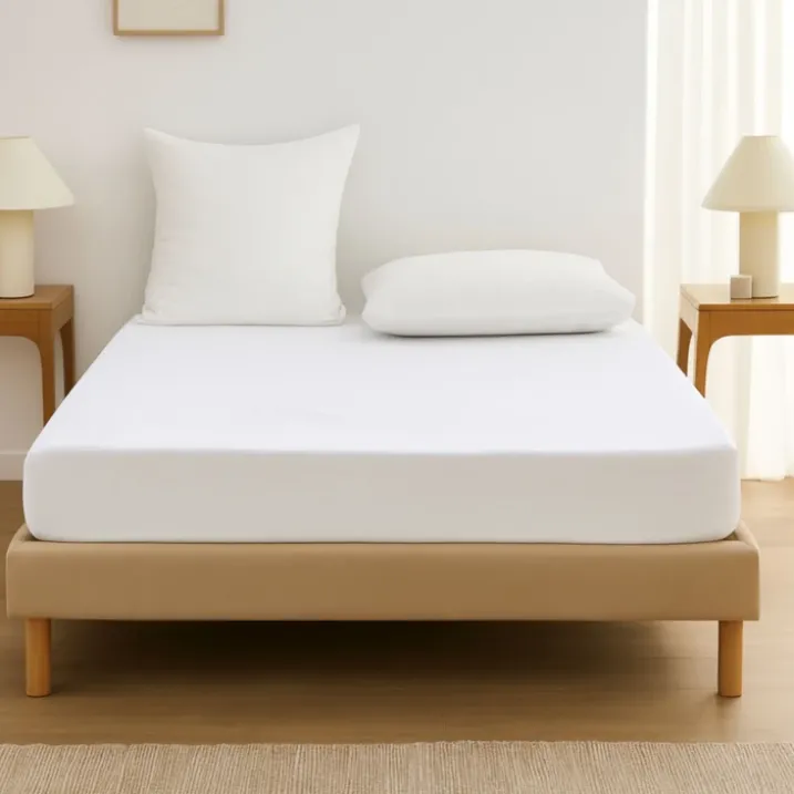 Protège matelas imperméable face éponge Anti Acarien
