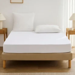 Protège matelas molleton 100% Coton Anti Acarien