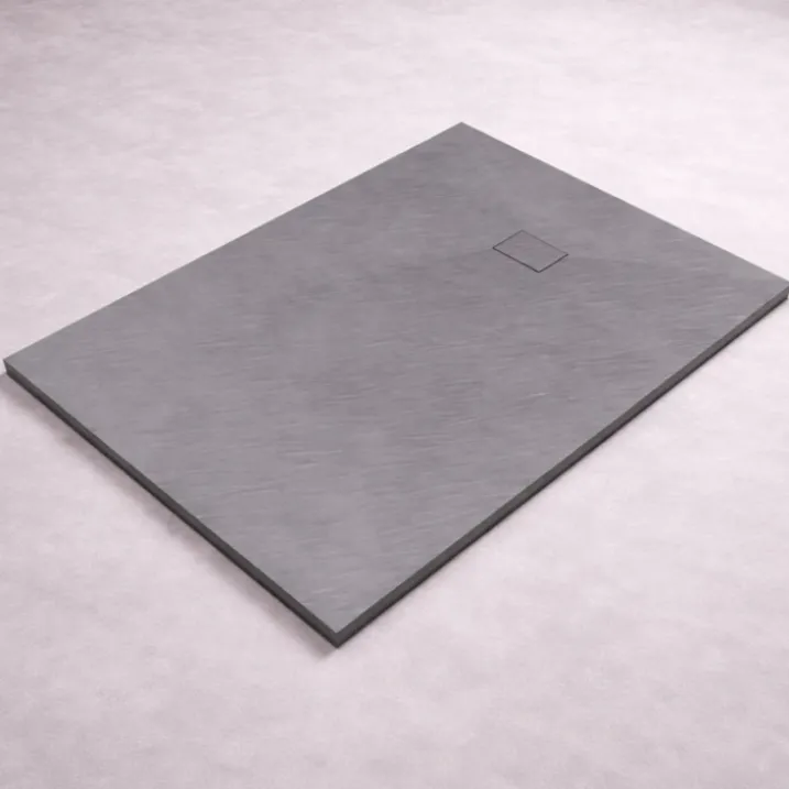 Receveur en résine effet pierre
