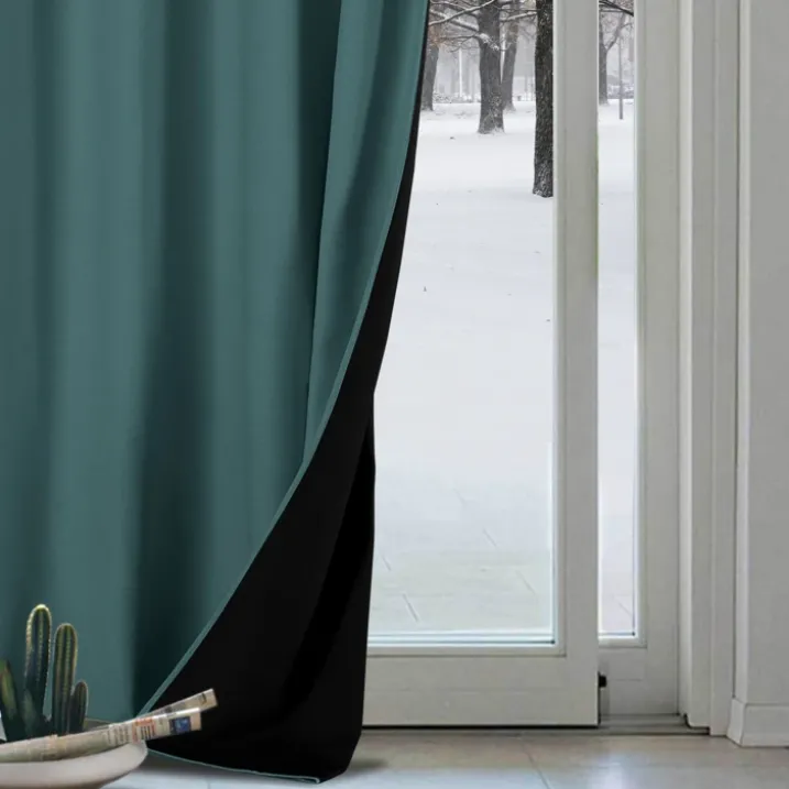 Rideau anti-froid doublé polaire