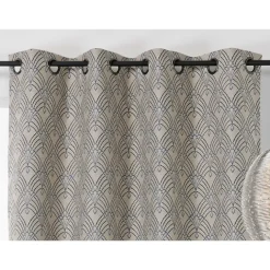 Rideau art décoratif en jacquard
