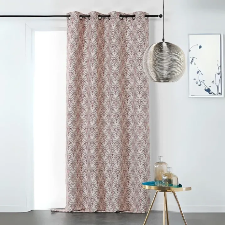 Rideau art décoratif en jacquard