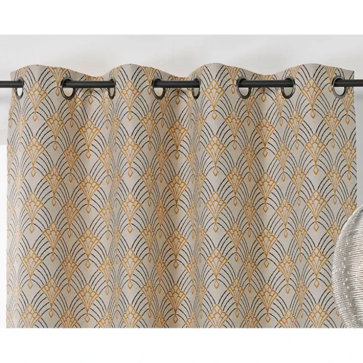 Rideau art décoratif en jacquard