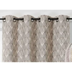 Rideau art décoratif en jacquard