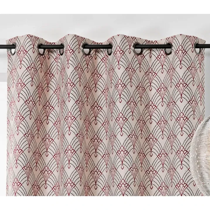 Rideau art décoratif en jacquard