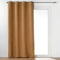 Rideau bouclette à oeillets
