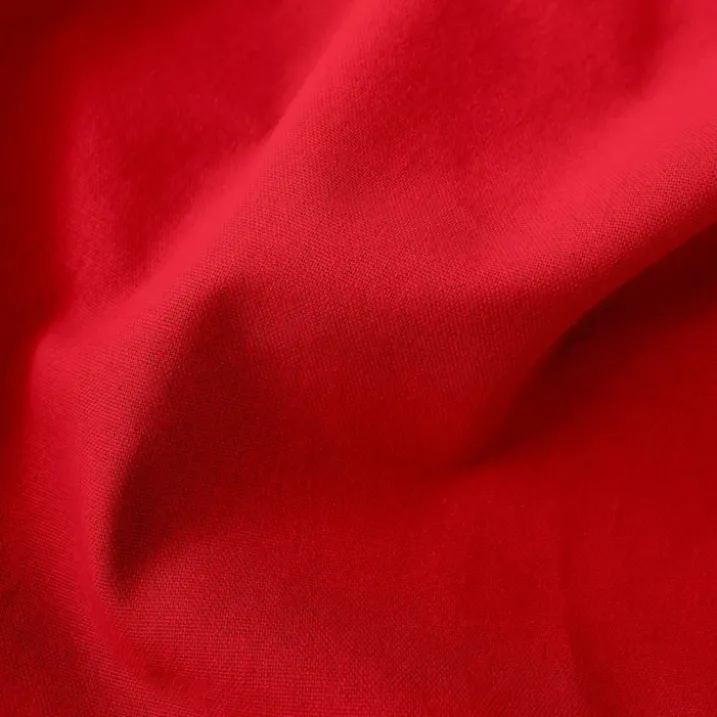 Rideau coloré en pur coton 8 œillets