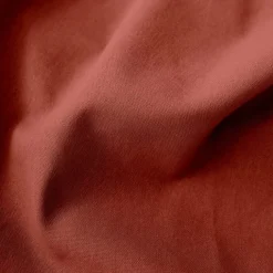 Rideau coloré en pur coton 8 œillets