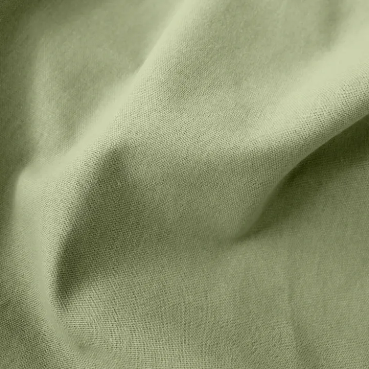 Rideau coloré en pur coton 8 œillets