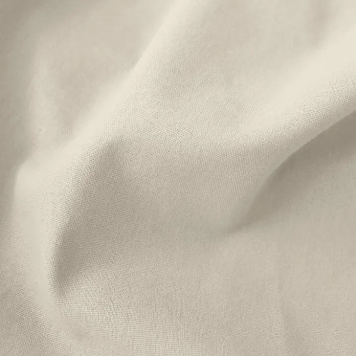 Rideau coloré en pur coton 8 œillets