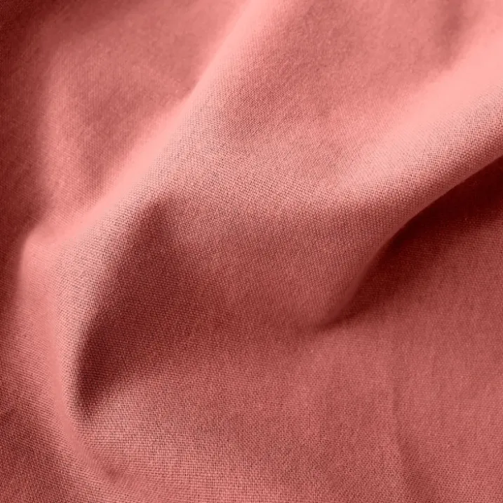 Rideau coloré en pur coton 8 œillets