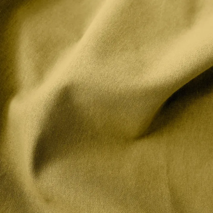 Rideau coloré en pur coton 8 œillets