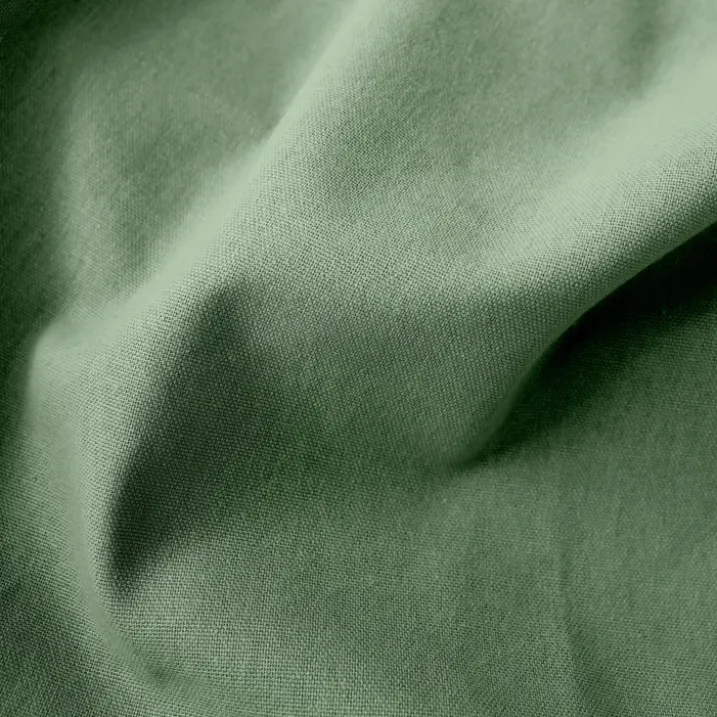 Rideau coloré en pur coton 8 œillets