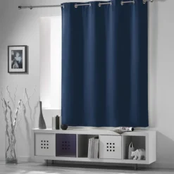 Rideau court obscurcissant 90 % adapté radiateur