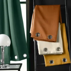 Rideau court obscurcissant 90 % adapté radiateur