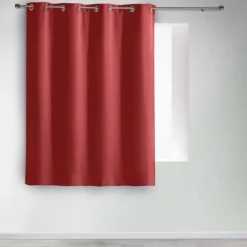 Rideau court obscurcissant 90 % adapté radiateur