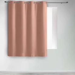 Rideau court obscurcissant 90 % adapté radiateur